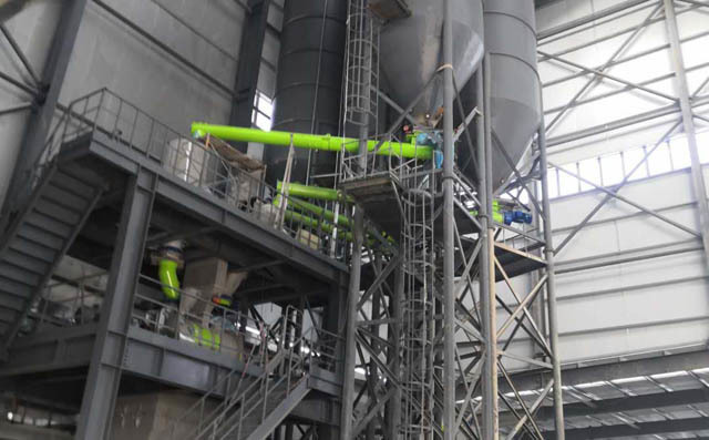 章丘豐源助力天玉建材輸送石膏粉項(xiàng)目運(yùn)行成功！
